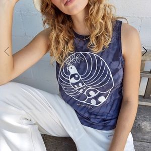 Spiritual Gangster Peace Muscle Tank - Large
